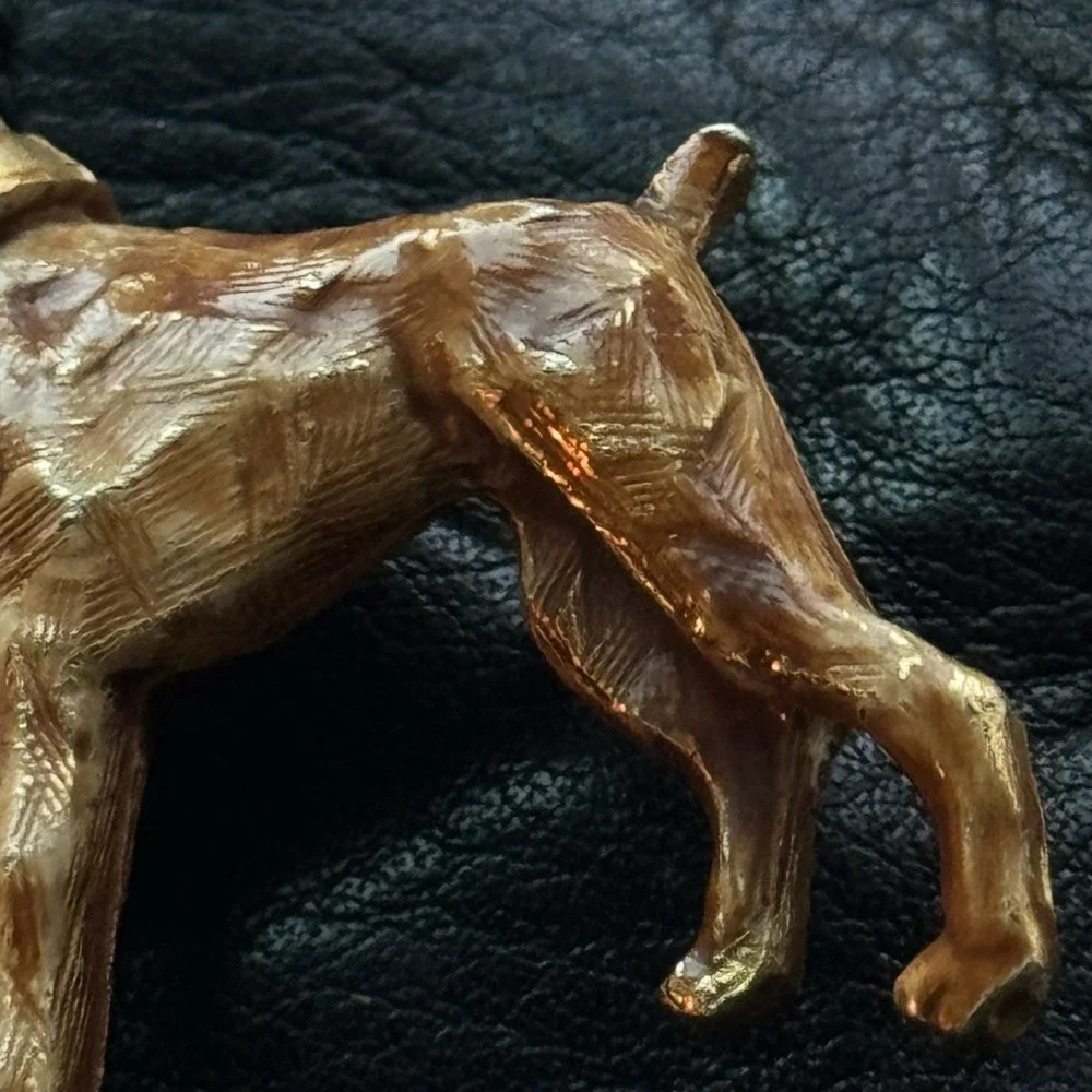Bulldog Brooch